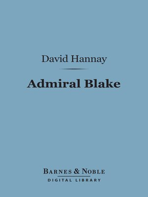 cover image of Admiral Blake (Barnes & Noble Digital Library)